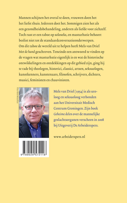 Achterkant van Met de hand