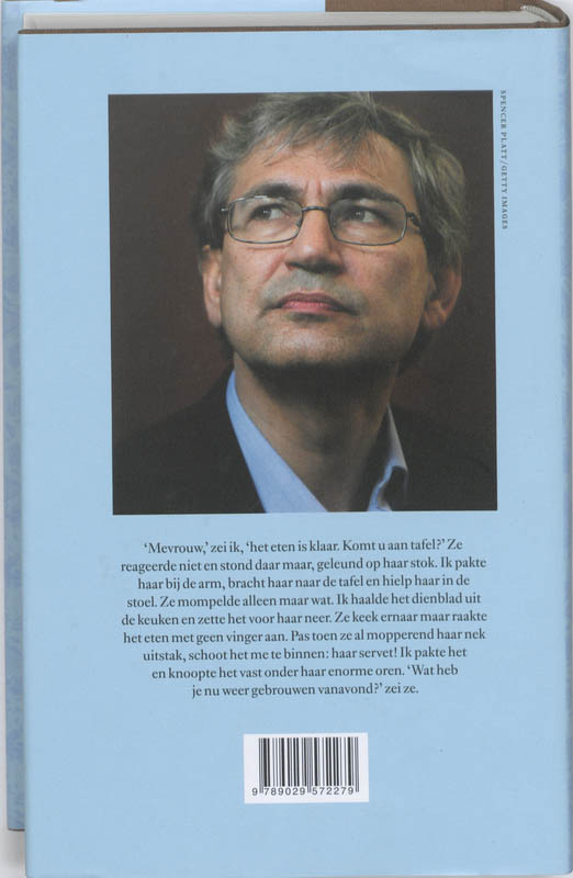 Achterkant van Het huis van de stilte