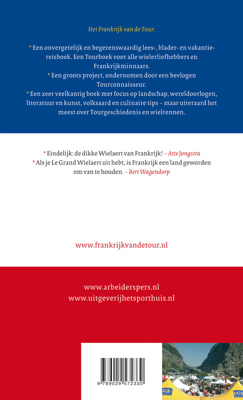 Achterkant van Het Frankrijk van de Tour