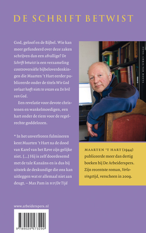 Achterkant van De Schrift betwist