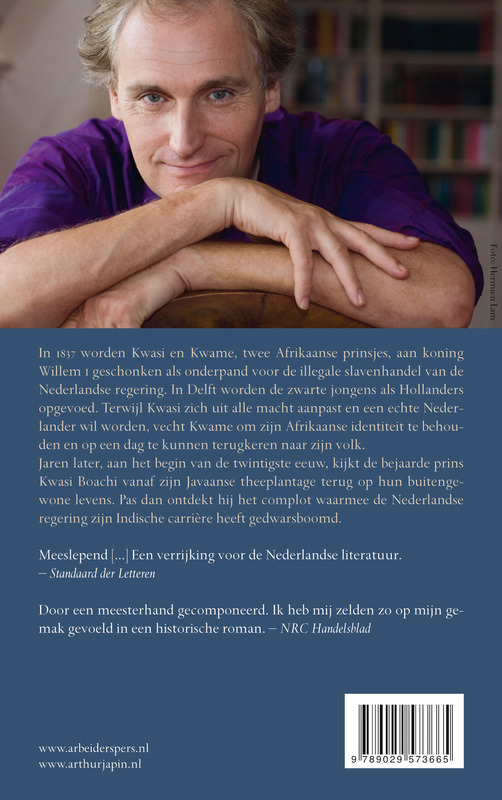 Achterkant van De zwarte met het witte hart