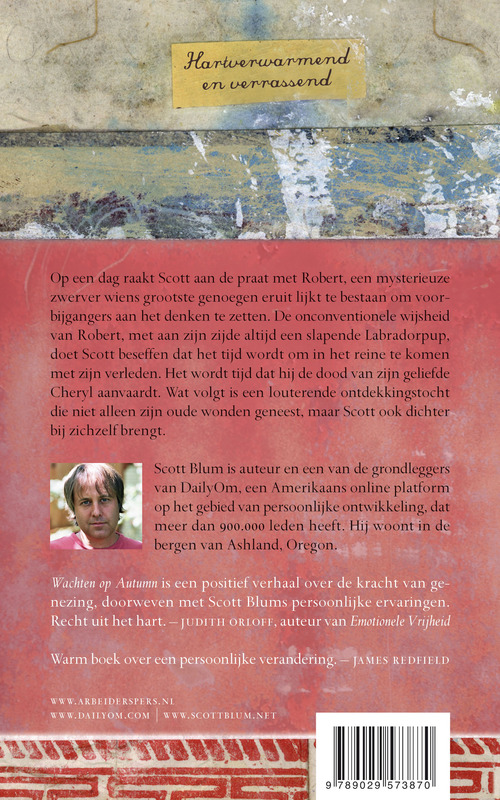 Achterkant van Wachten op Autumn