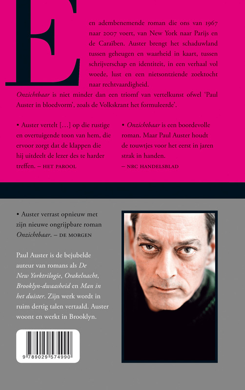 Achterkant van Onzichtbaar