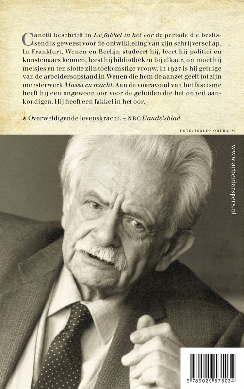 Achterkant van De fakkel in het oor