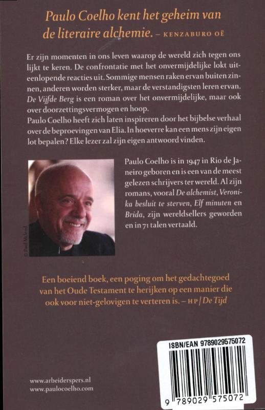 Achterkant van De vijfde berg