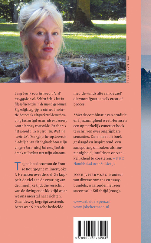 Achterkant van Windstilte van de ziel
