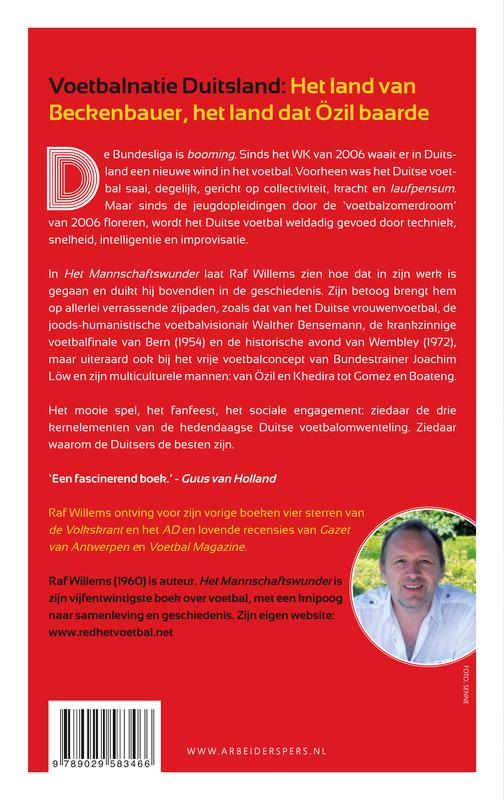 Achterkant van Het Mannschaftswunder