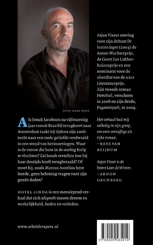 Achterkant van Hotel Linda