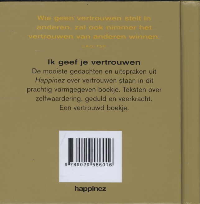 Achterkant van Ik geef je vertrouwen