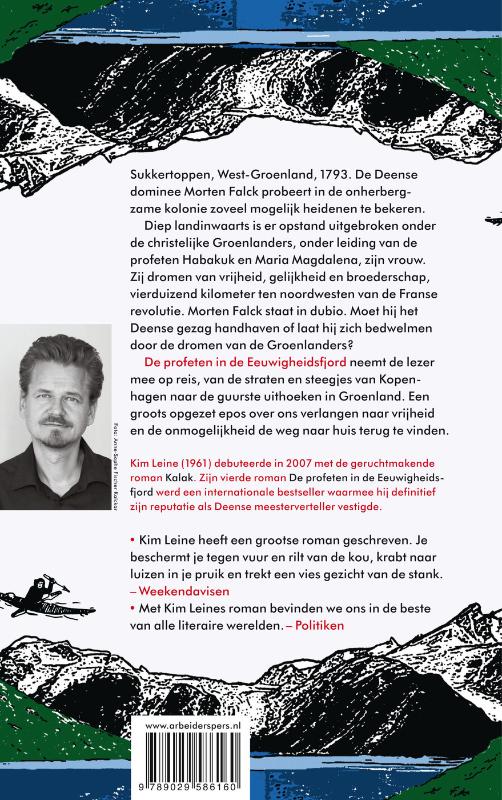 Achterkant van De profeten in de Eeuwigheidsfjord