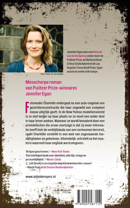 Achterkant van Kijk naar mij