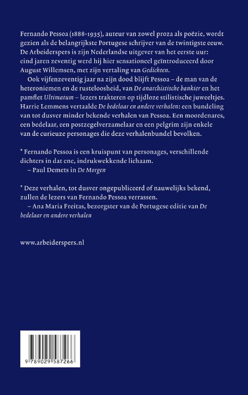 Achterkant van De bedelaar en andere verhalen