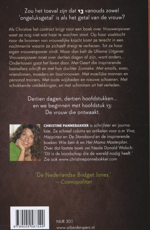 Achterkant van Vrouwenpower