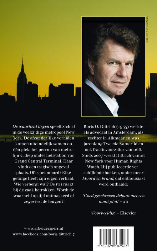 Achterkant van De waarheid liegen
