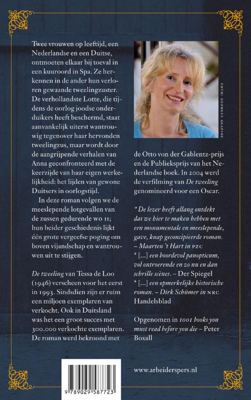 Achterkant van De tweeling