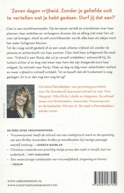 Achterkant van De week