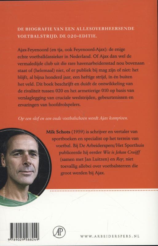 Achterkant van Ajax-Feyenoord