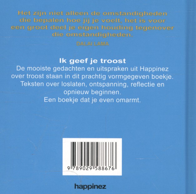 Achterkant van Ik geef je troost