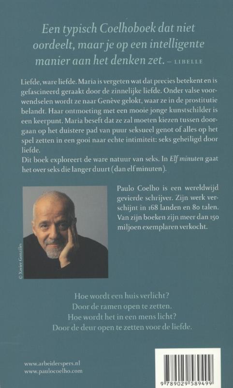 Achterkant van Elf minuten