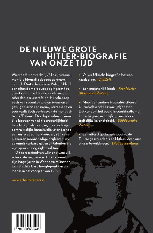 Achterkant van 1 De jaren van opkomst 1889 – 1939