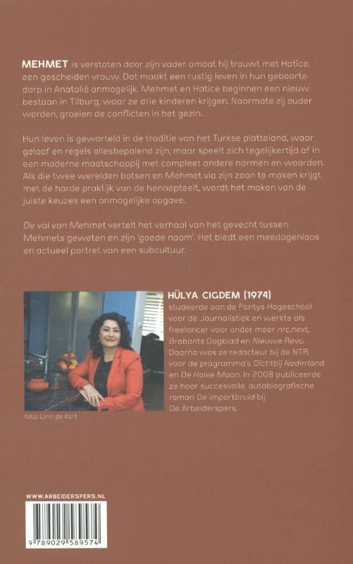 Achterkant van De val van Mehmet
