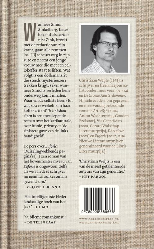 Achterkant van De linkshandigen