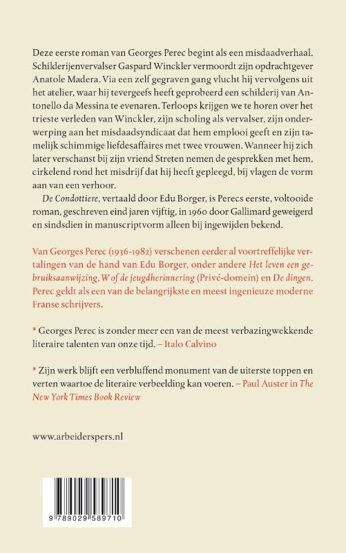 Achterkant van De Condottiere