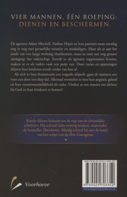 Achterkant van Moedig
