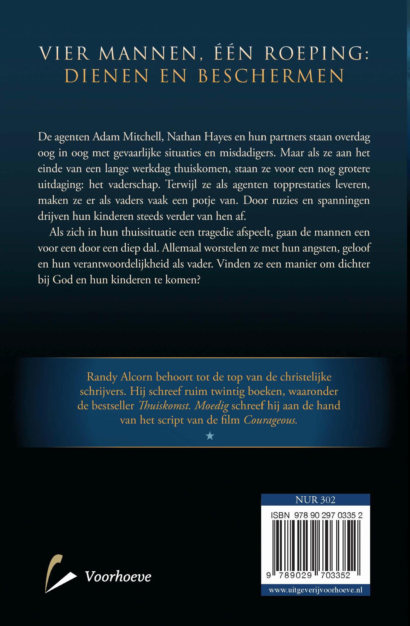 Achterkant van Moedig