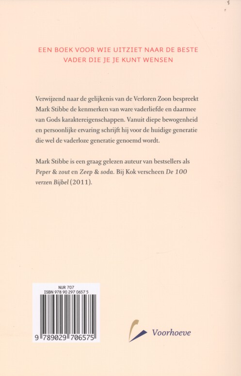 Achterkant van De vader naar wie je verlangt