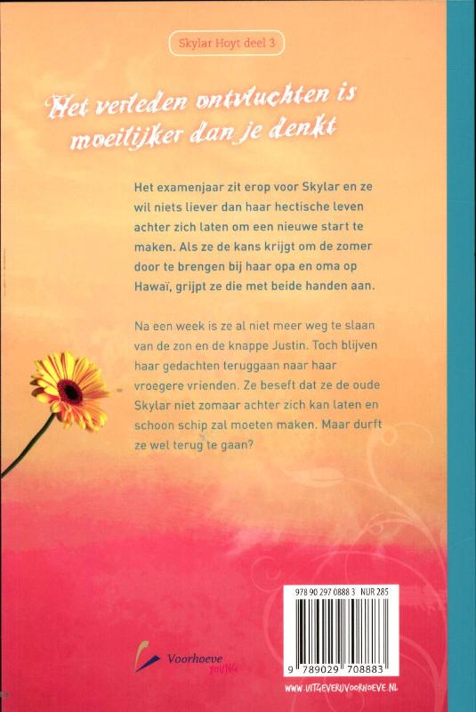 Achterkant van Skylar Hoyt