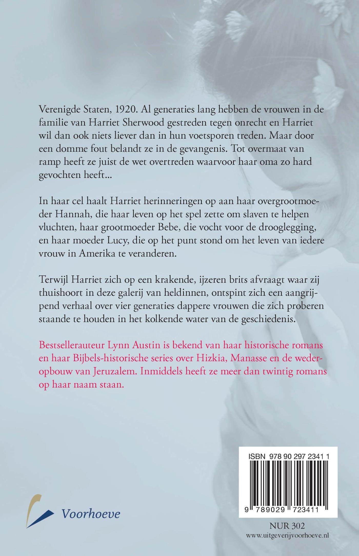 Achterkant van Tegen de stroom in