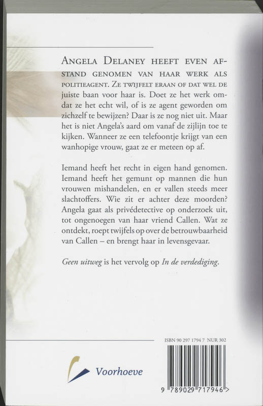 Achterkant van Geen uitweg
