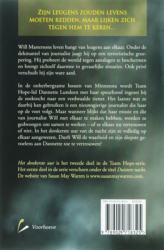 Achterkant van Het donkerste uur