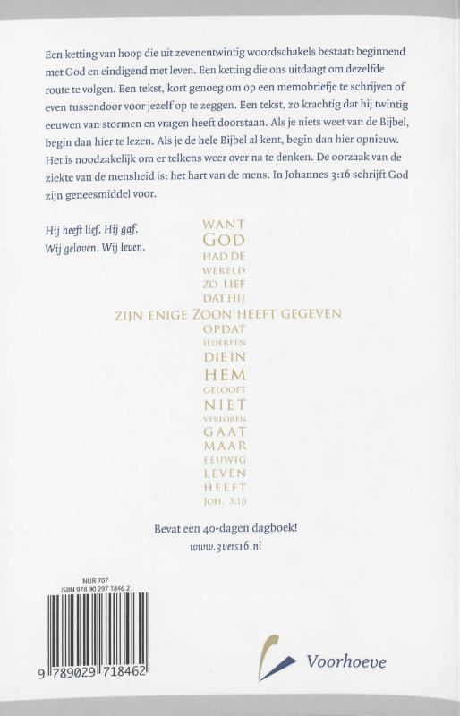 Achterkant van 3 : 16