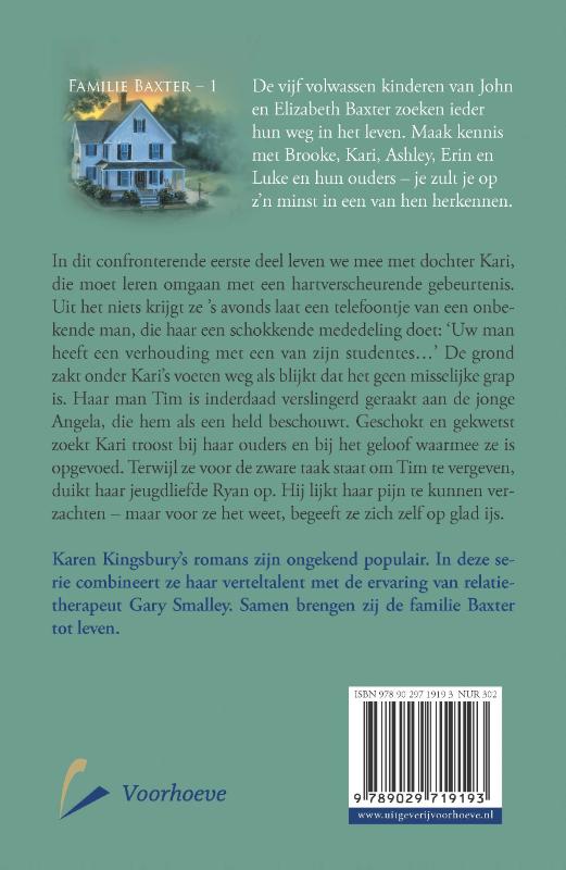 Achterkant van Nooit te laat