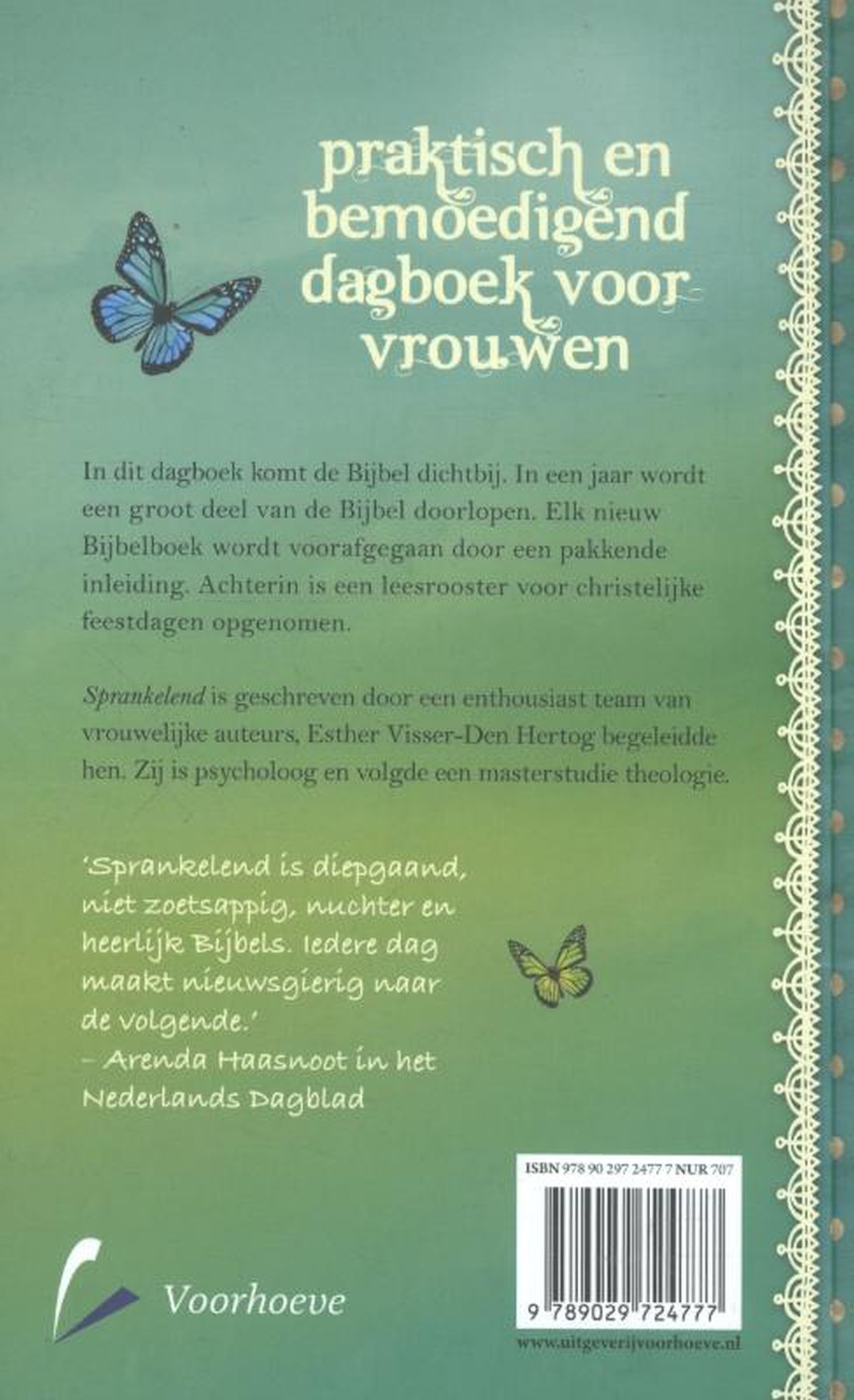 Achterkant van Sprankelend