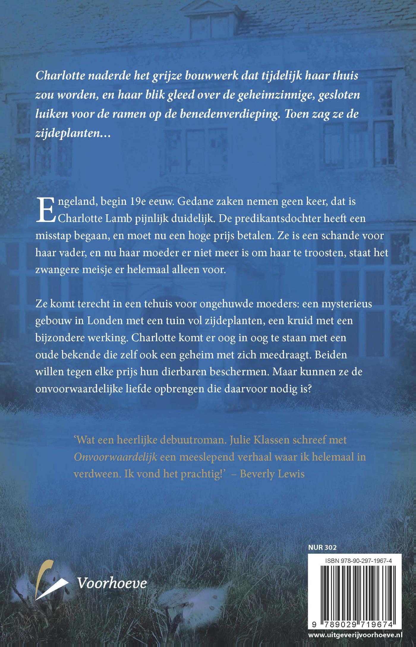 Achterkant van Onvoorwaardelijk