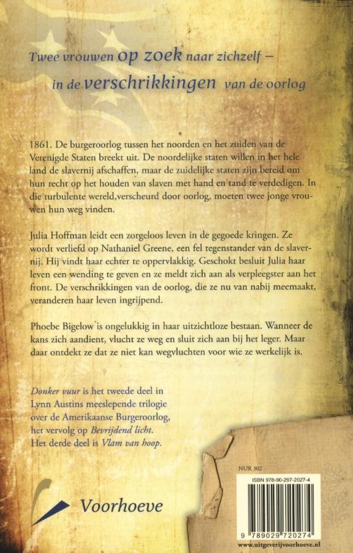 Achterkant van Donker vuur