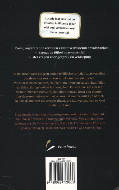 Achterkant van Mensen in Gods hand