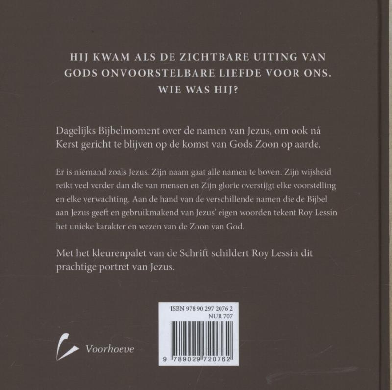 Achterkant van Van kribbe naar kruis