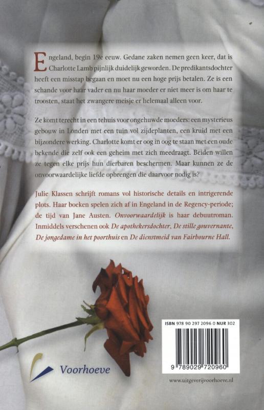 Achterkant van Onvoorwaardelijk