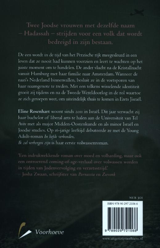 Achterkant van Ik zal verborgen zijn