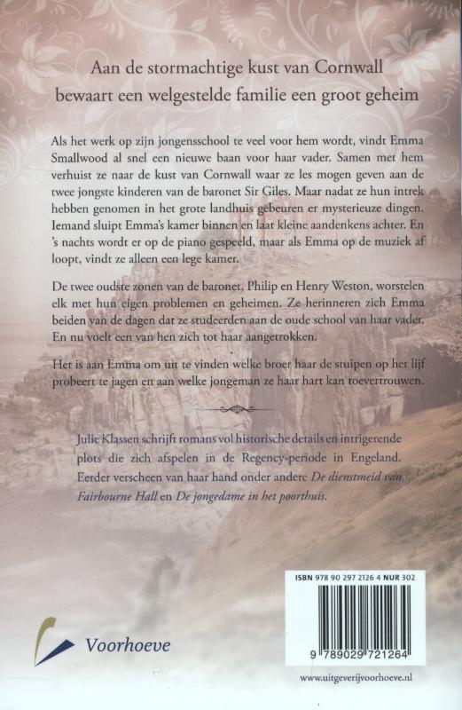 Achterkant van De juffrouw uit Devonshire