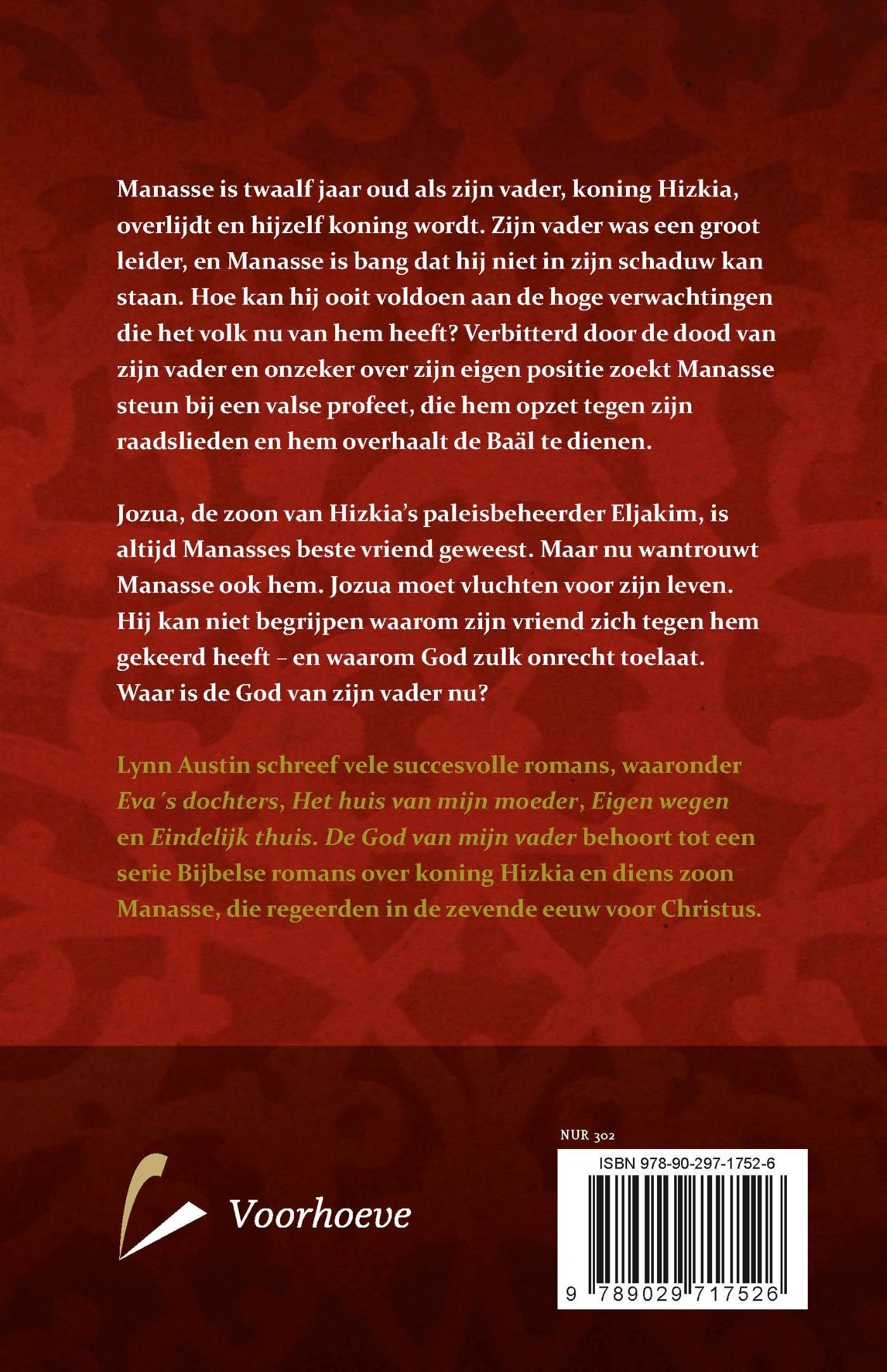 Achterkant van De God van mijn vader