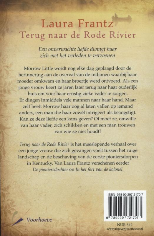 Achterkant van Terug naar de rode rivier