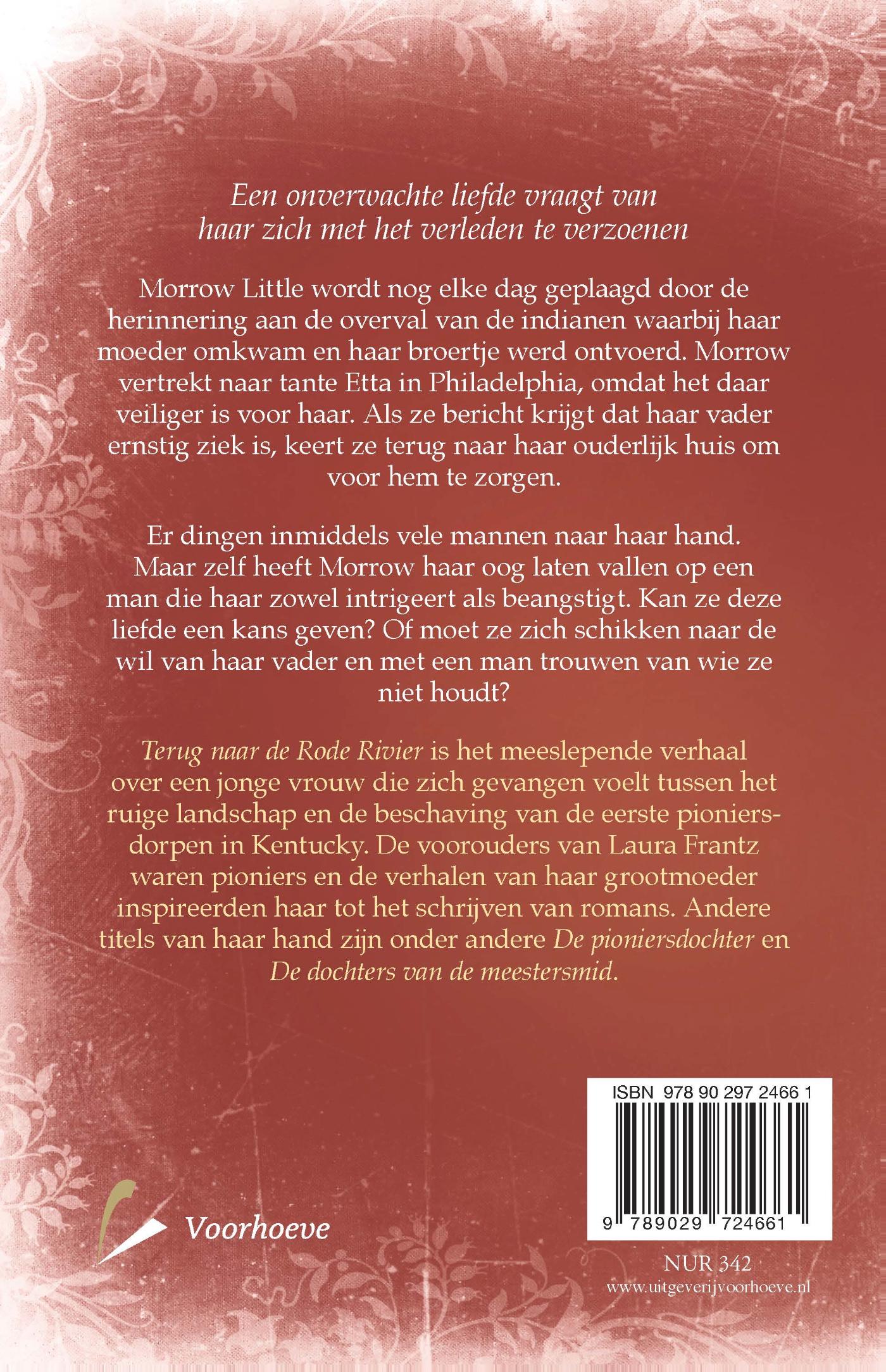 Achterkant van Terug naar de Rode Rivier