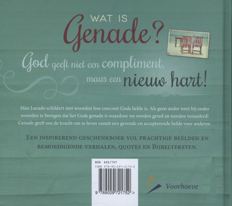 Achterkant van Een wereld van genade