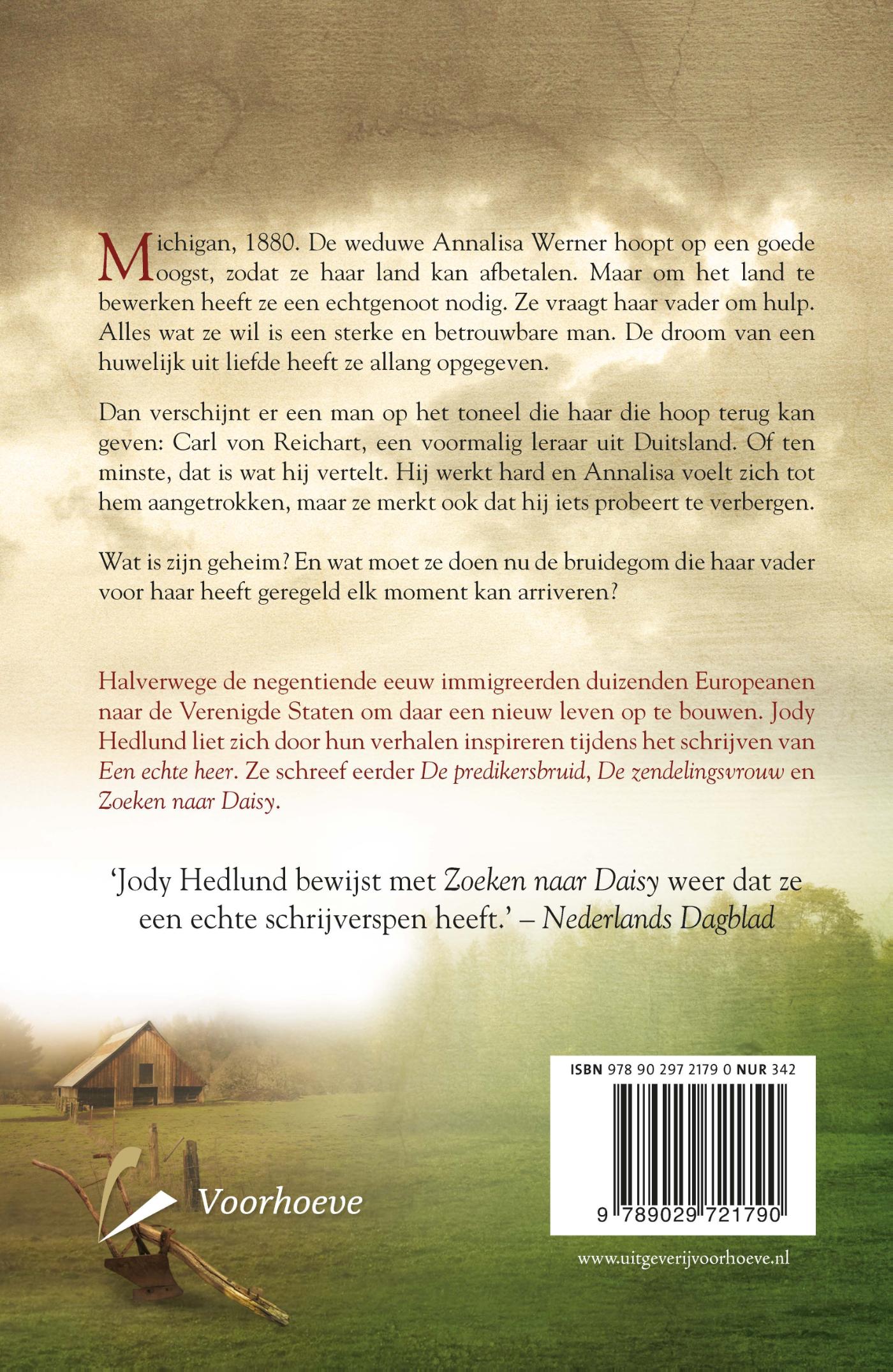 Achterkant van Een echte heer