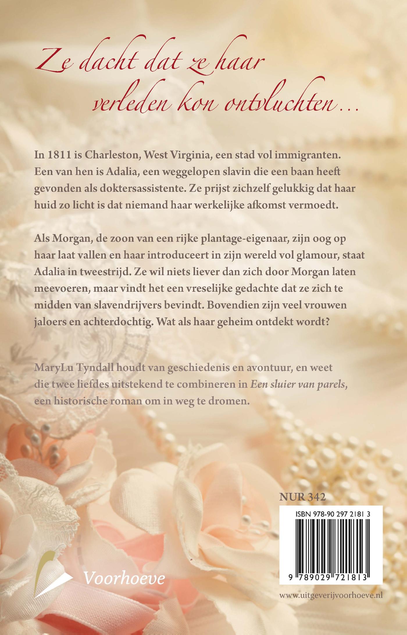 Achterkant van Een sluier van parels